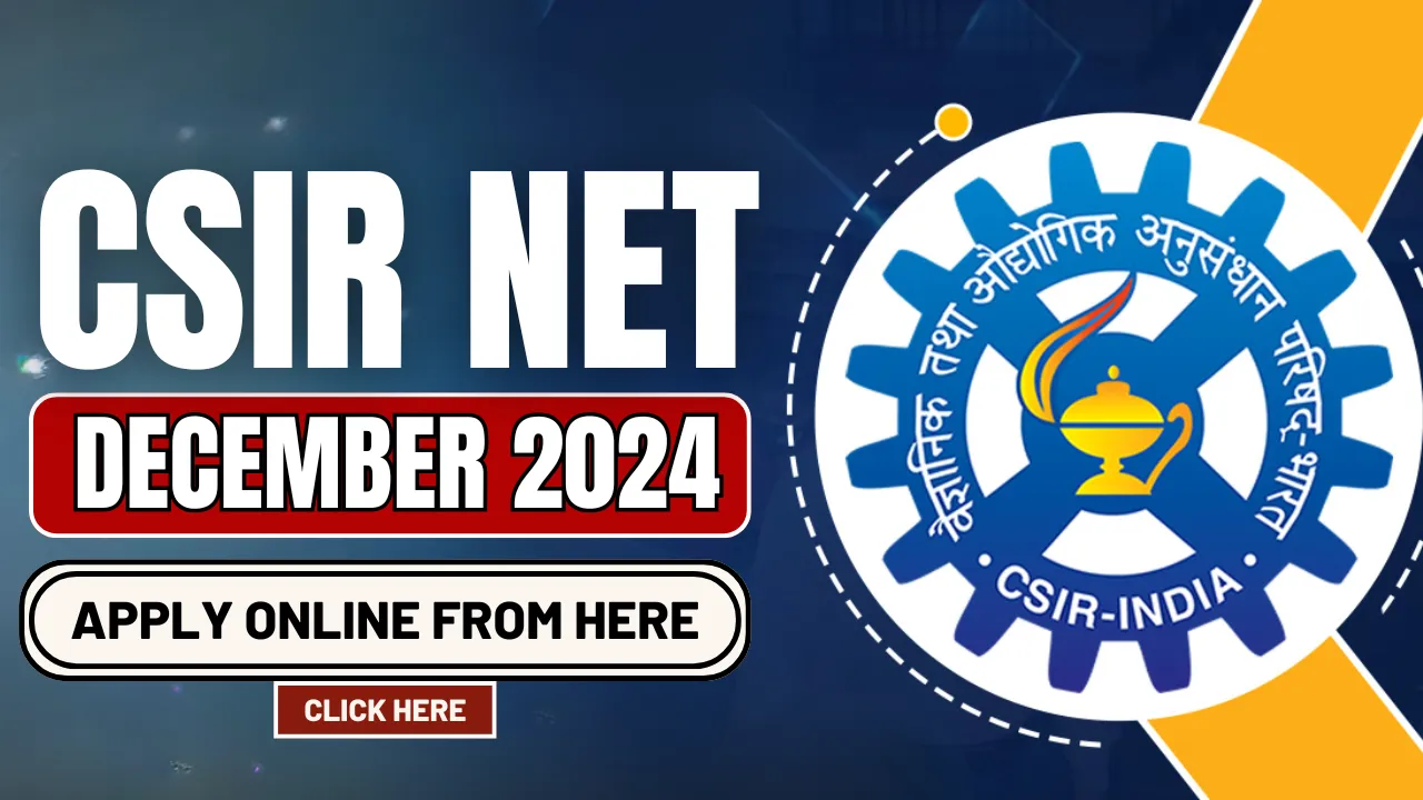 CSIR NET December 2024