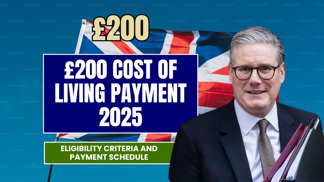 2025 UK £200 Cost of Living Payment
