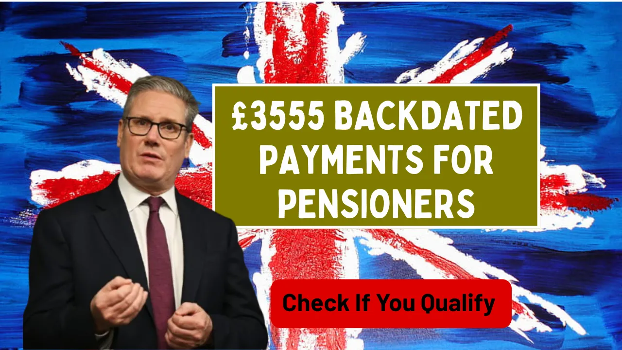 £3555 Backdated Payments for Pensioners