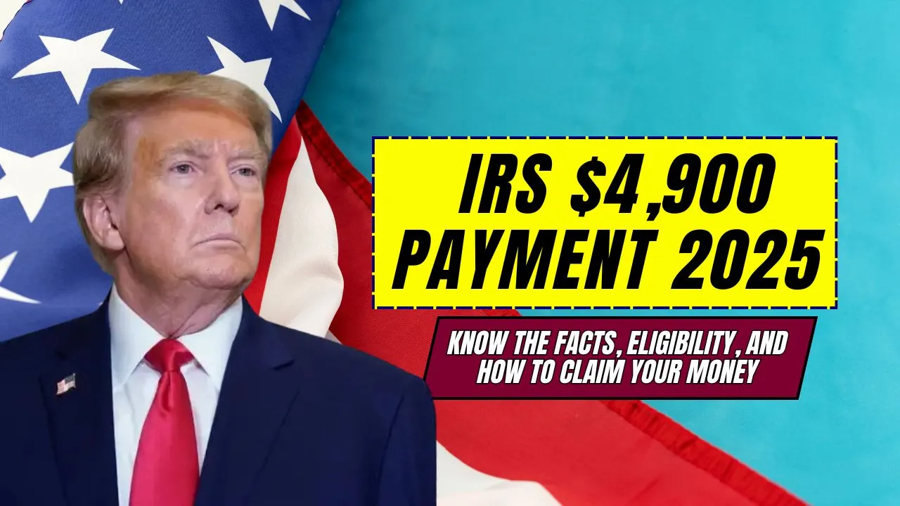 IRS $4900 Payment 2025