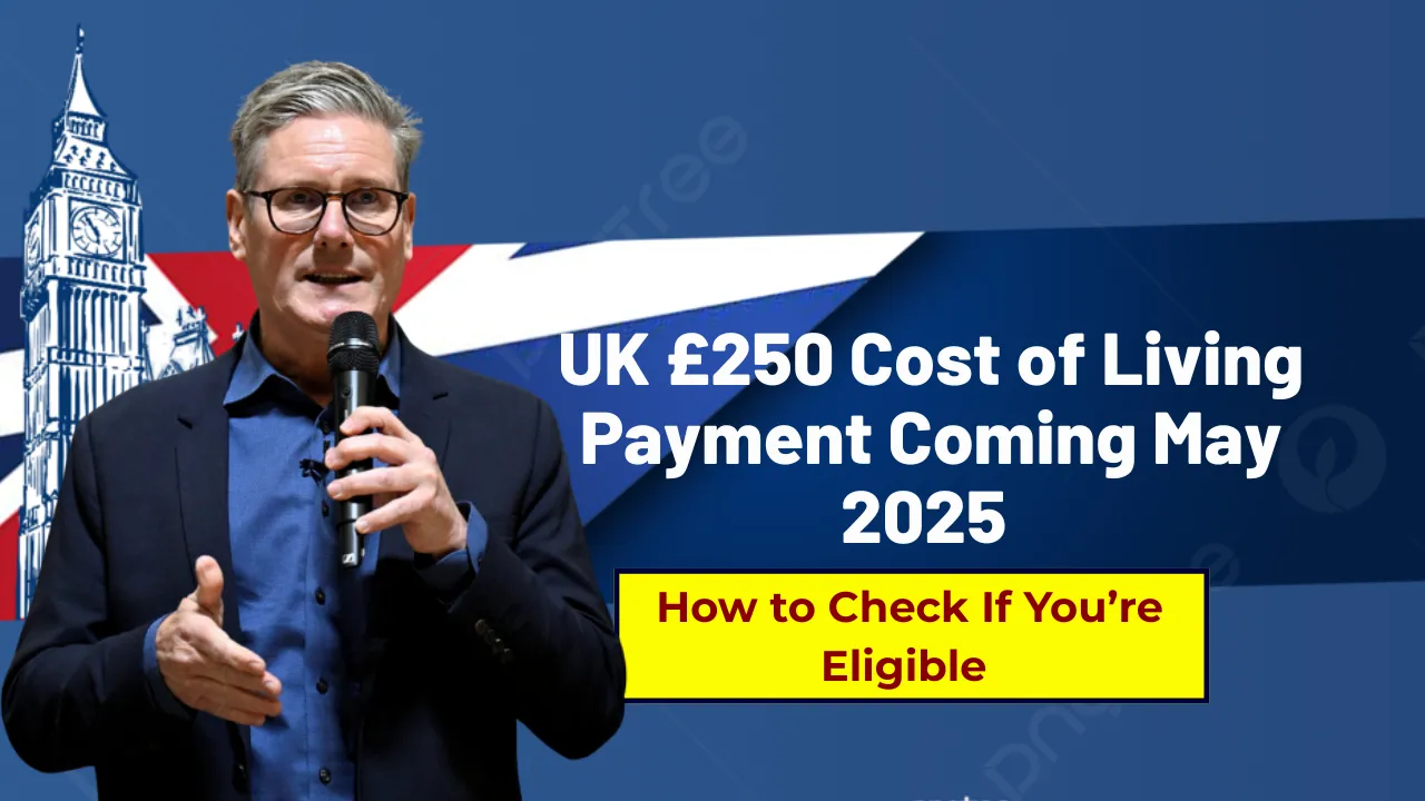 UK £250 Cost of Living Payment Coming May 2025