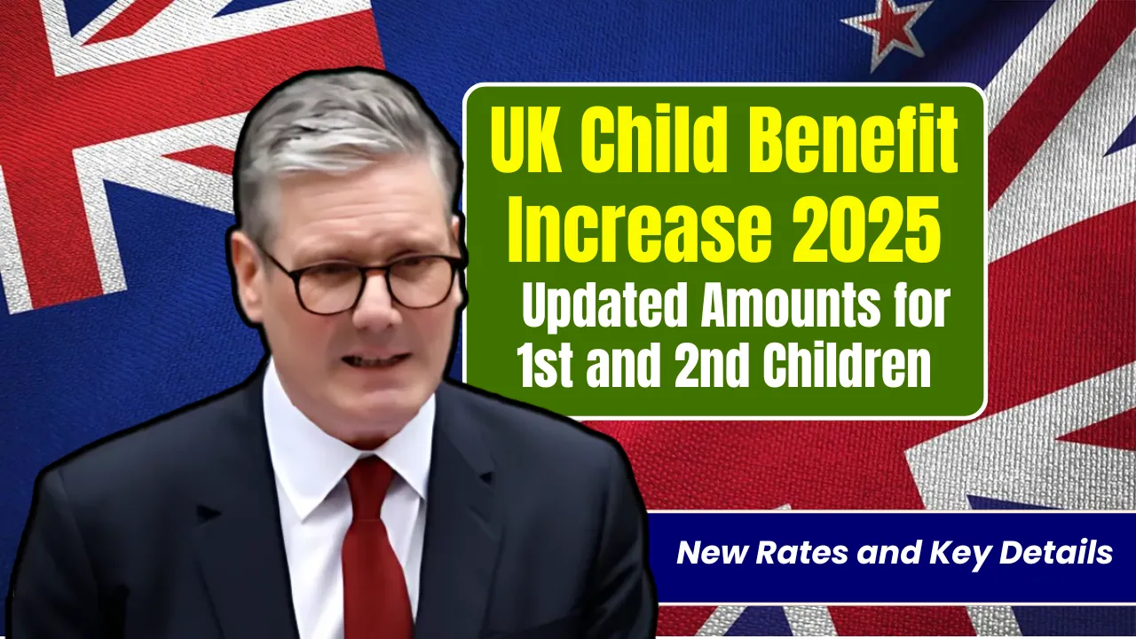 UK Child Benefit Increase 2025 Updated Amounts for 1st and 2nd Children